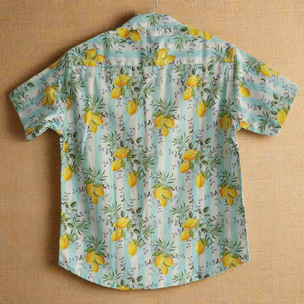 Back Image of Lemon_Boys_Shirt by annies.co.in