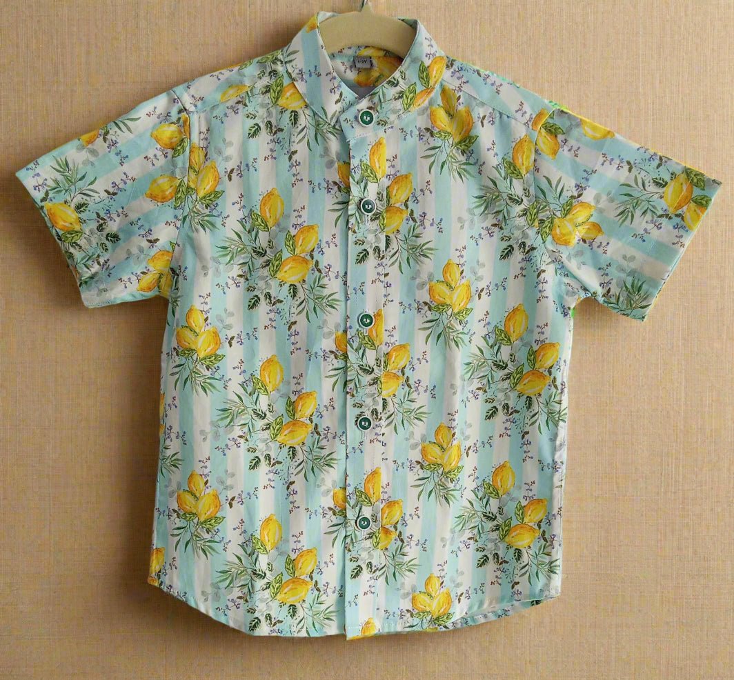 Front Image of Lemon_Boys_Shirt by annies.co.in