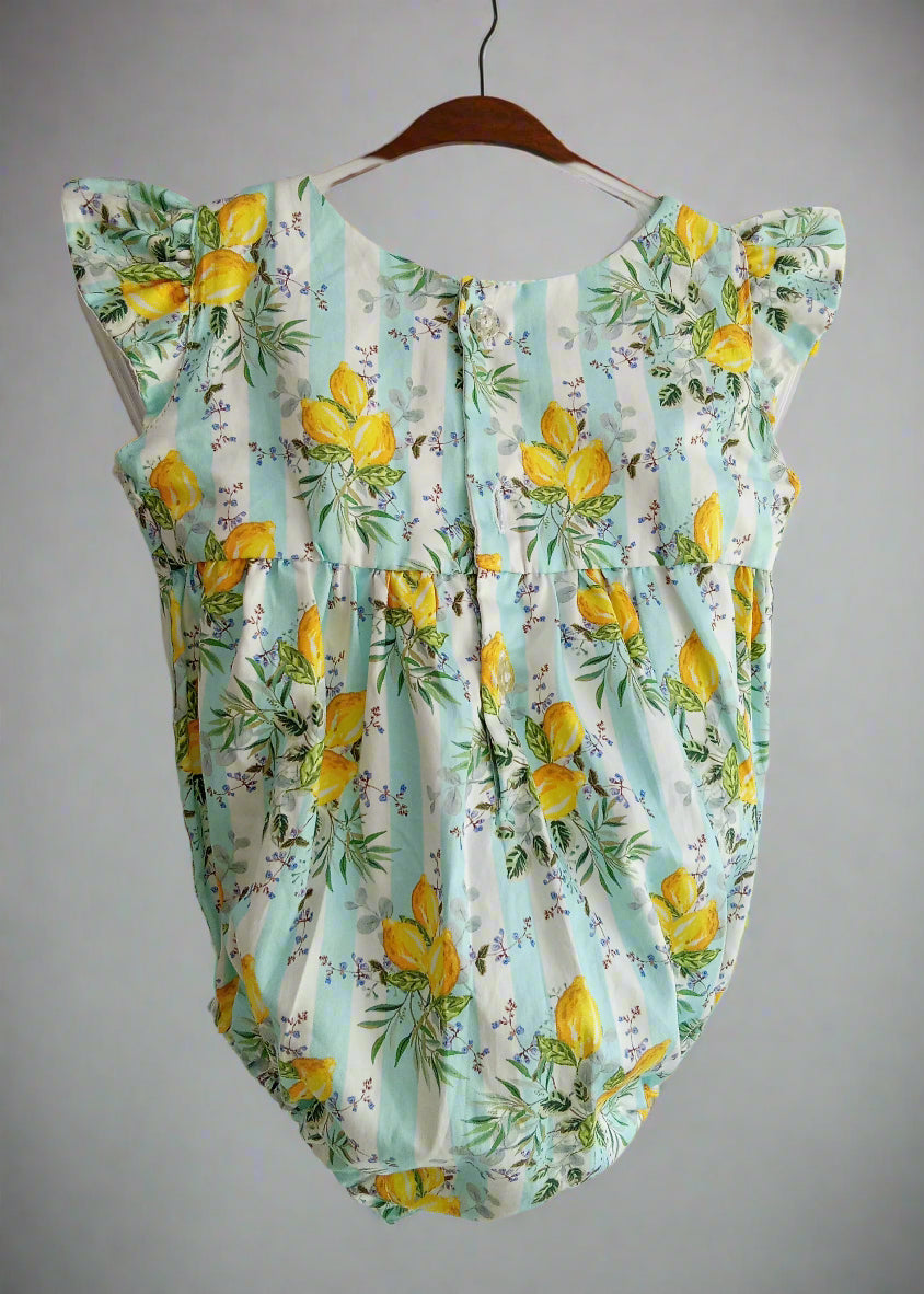 Image of Lemon_Bubble_Romber from the back by annies.co.in