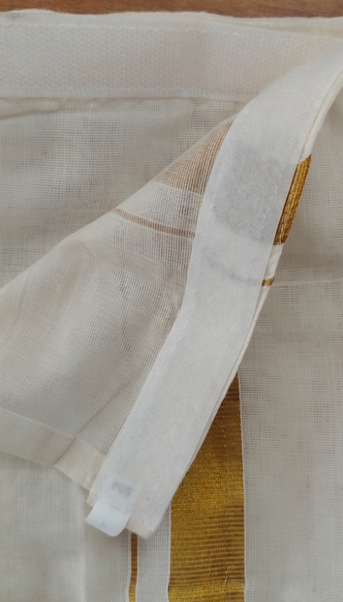 Kasavu Kerala style dhoti for boys and new borns