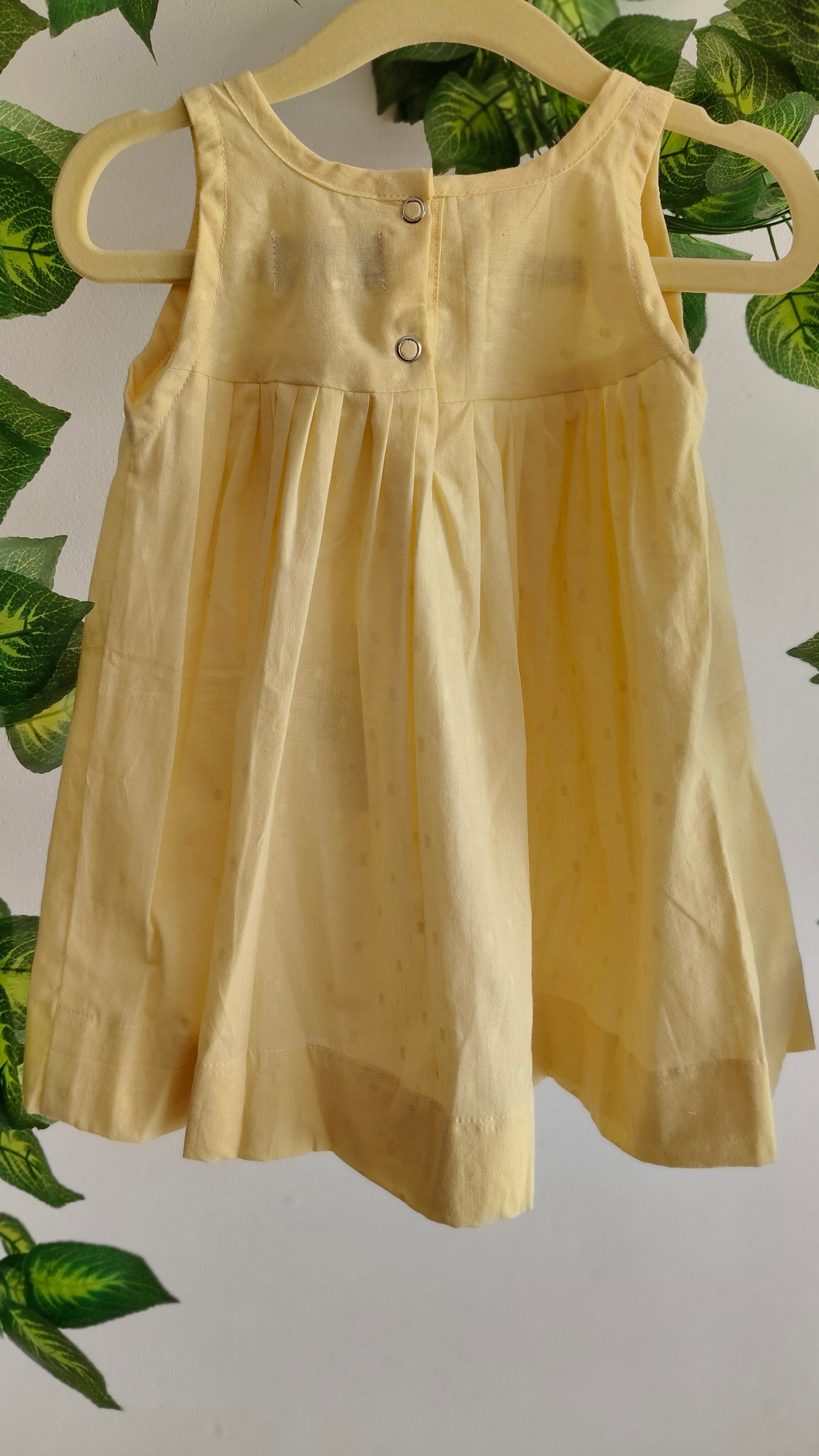 Little matilda dress in yellow