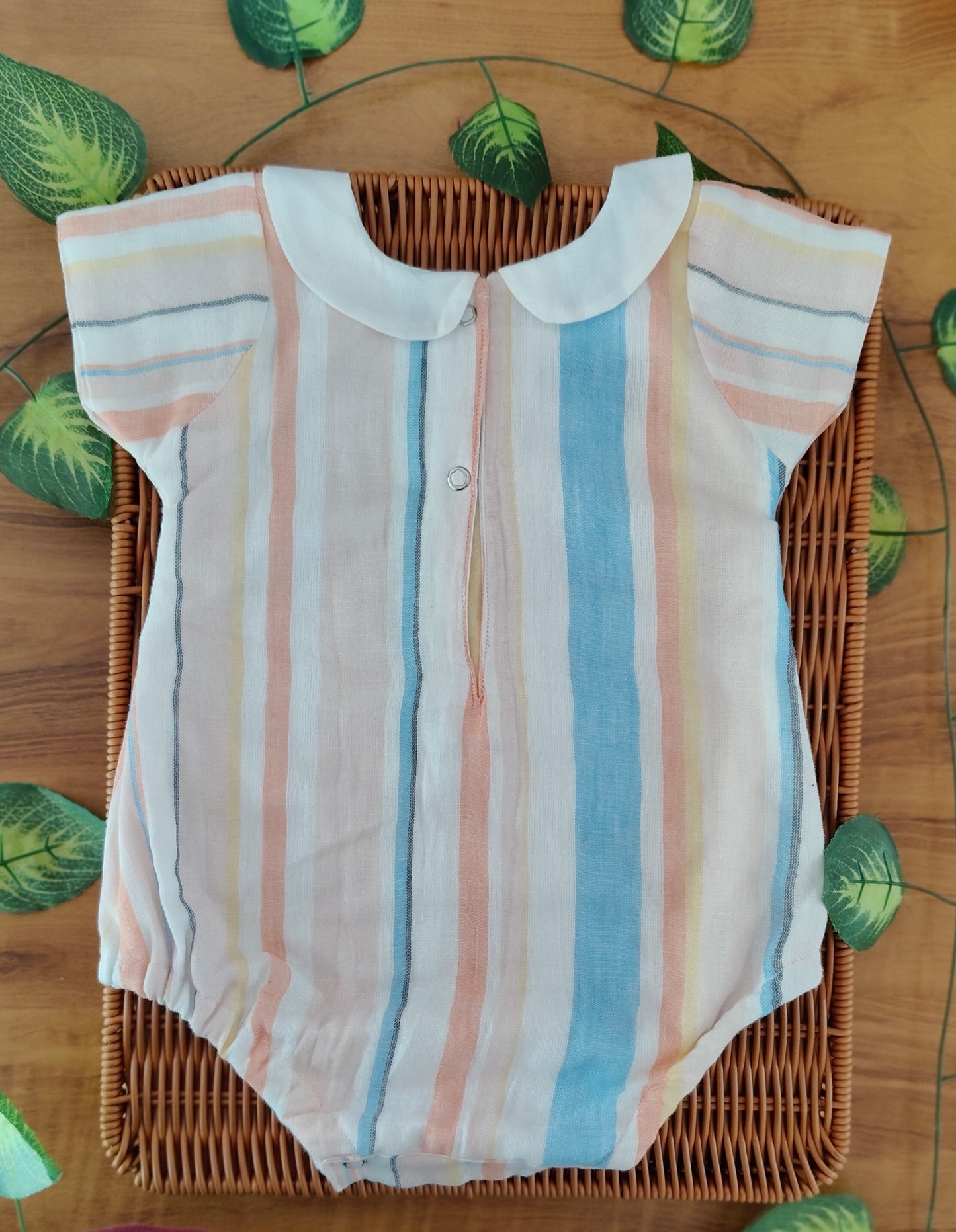 Earth stripes romber with collar