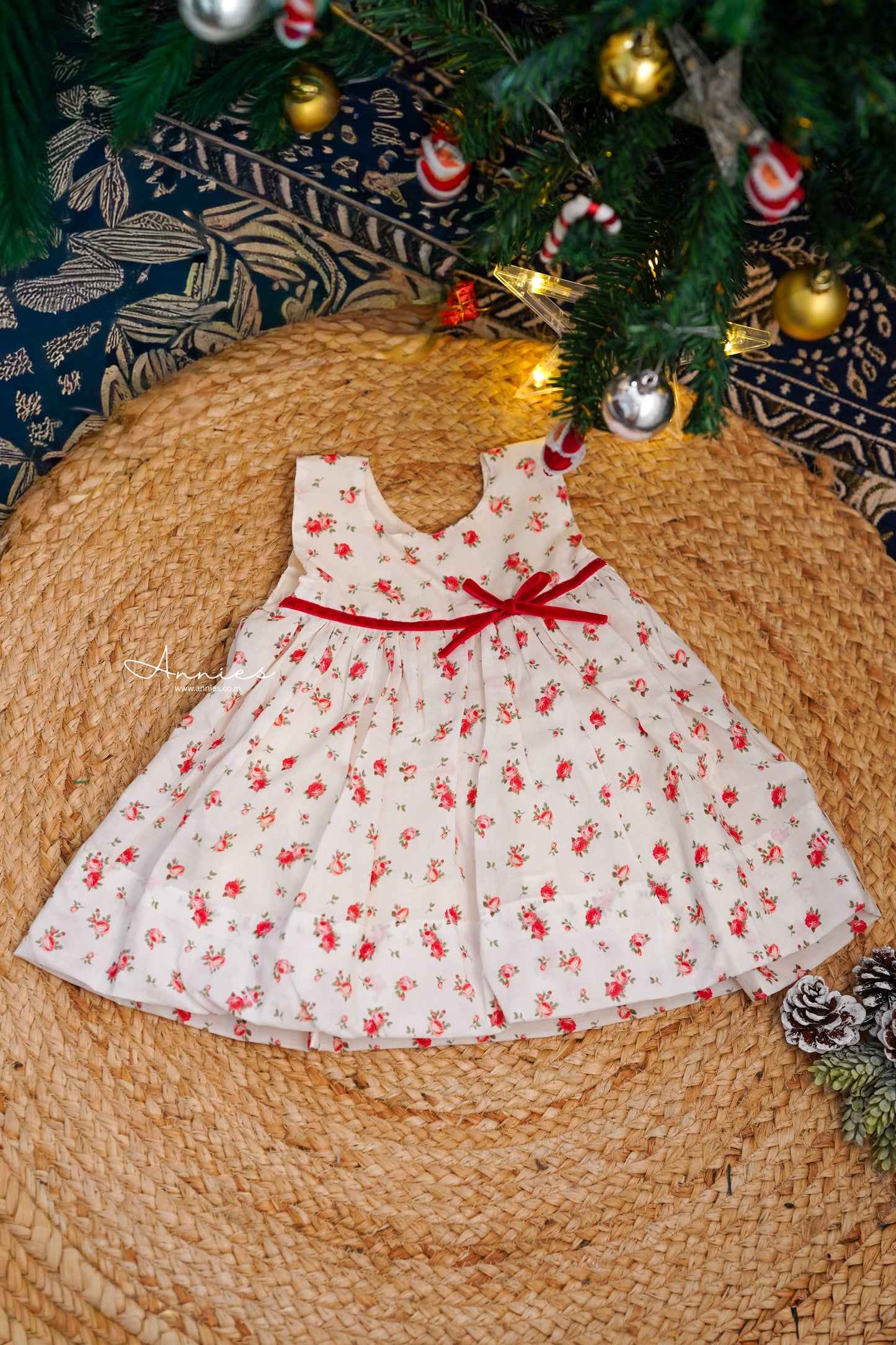 Little Matilda Dress in Rosebud