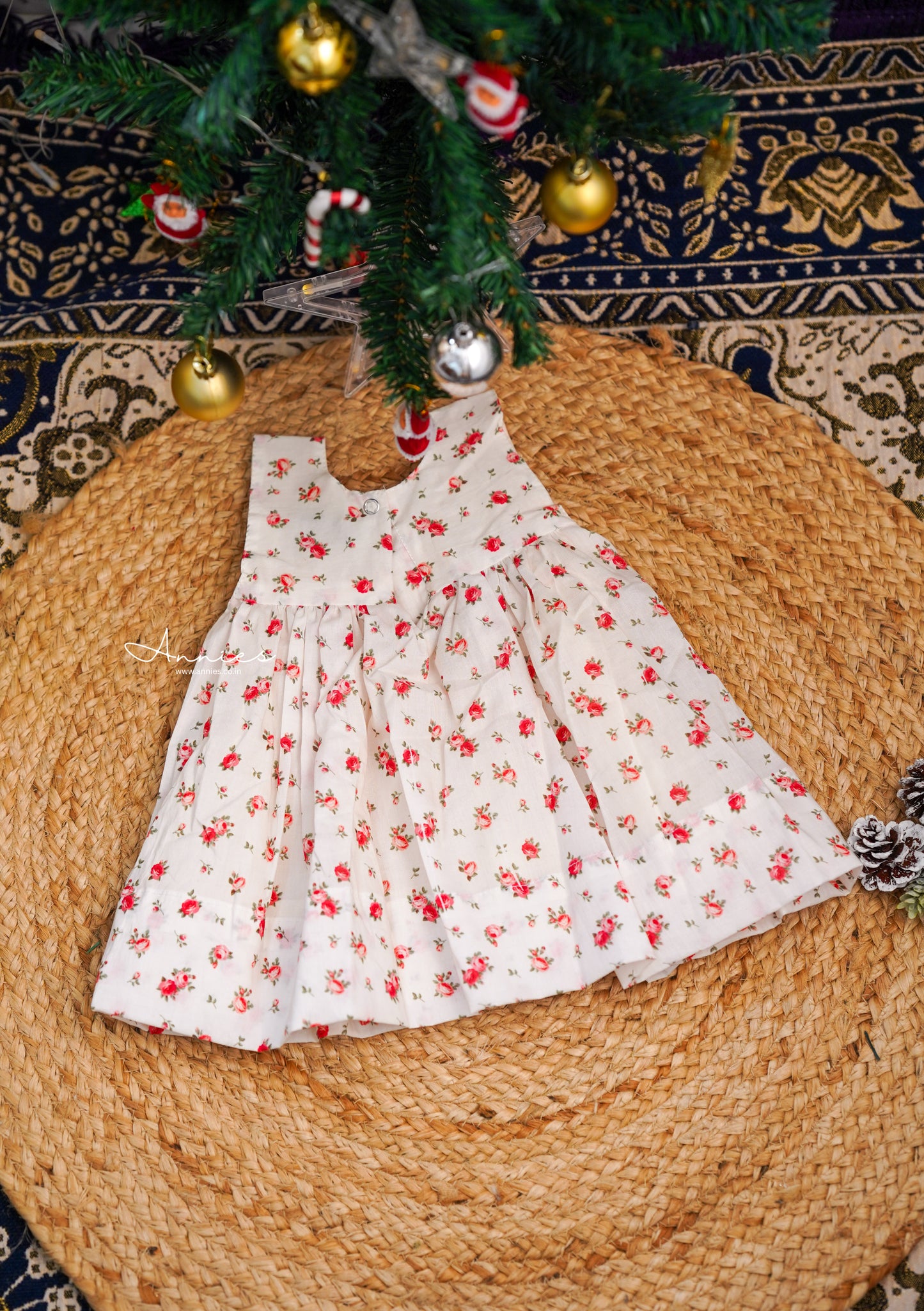 Little Matilda Dress in Rosebud