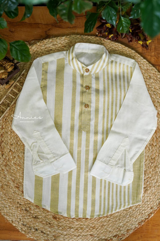 Onam Full Sleeve Shirt flat layed