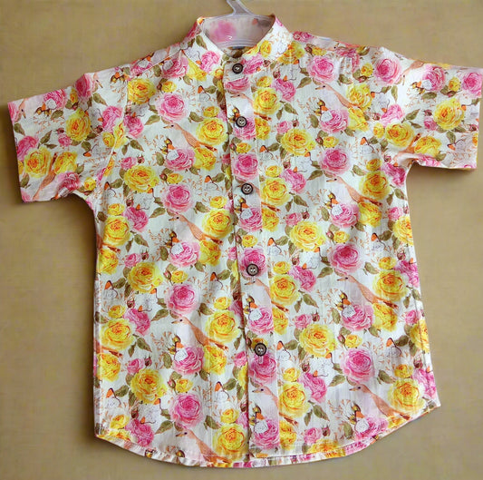 Image of Vintage Garden Boys shirt by annies.co.in