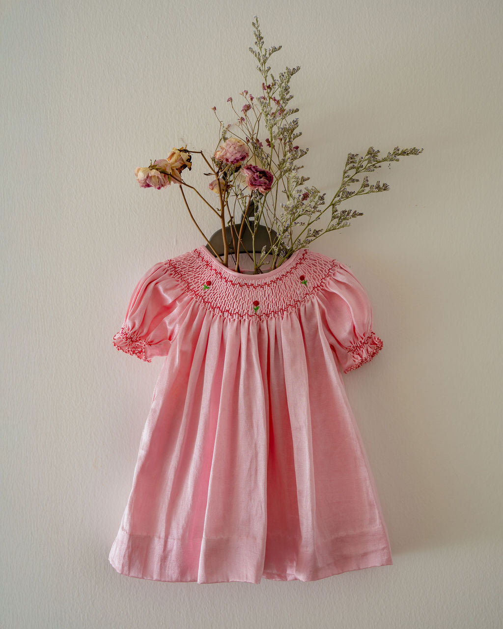 Rosie Smocked Bishop Dress Round