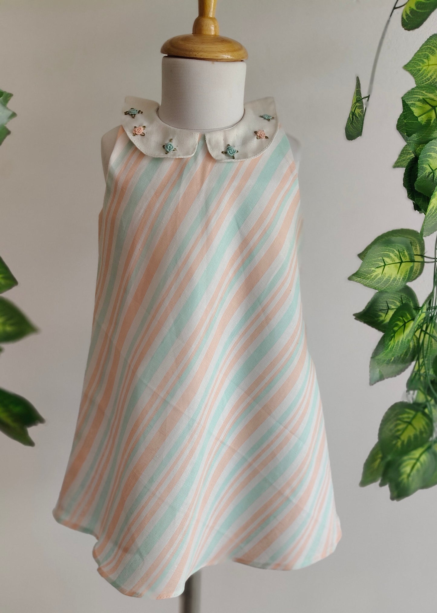 Ocean blooms dress