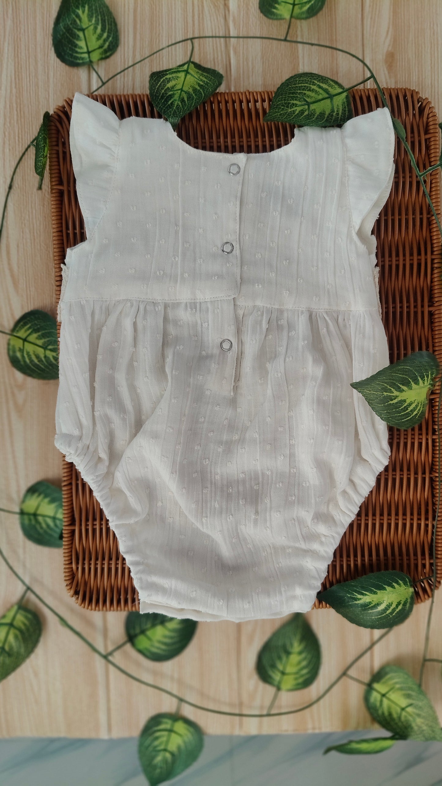 Seraphine Lace Romper