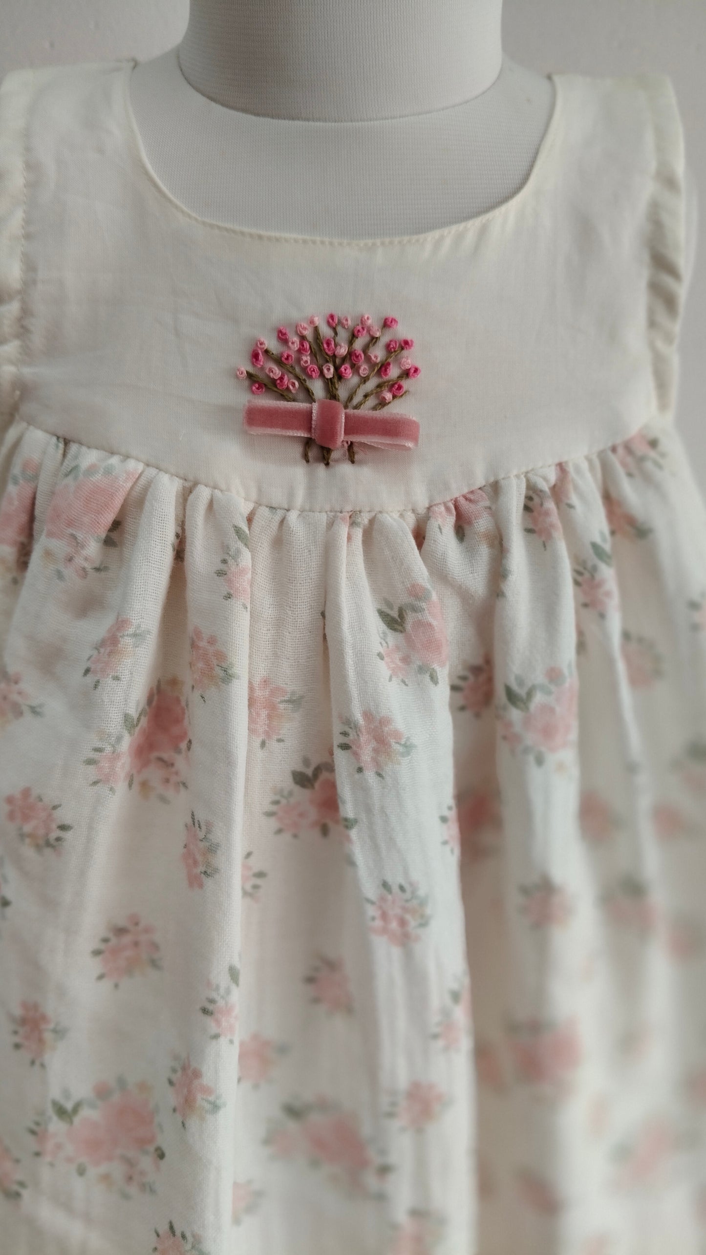 Little matilda with pink Bouquet