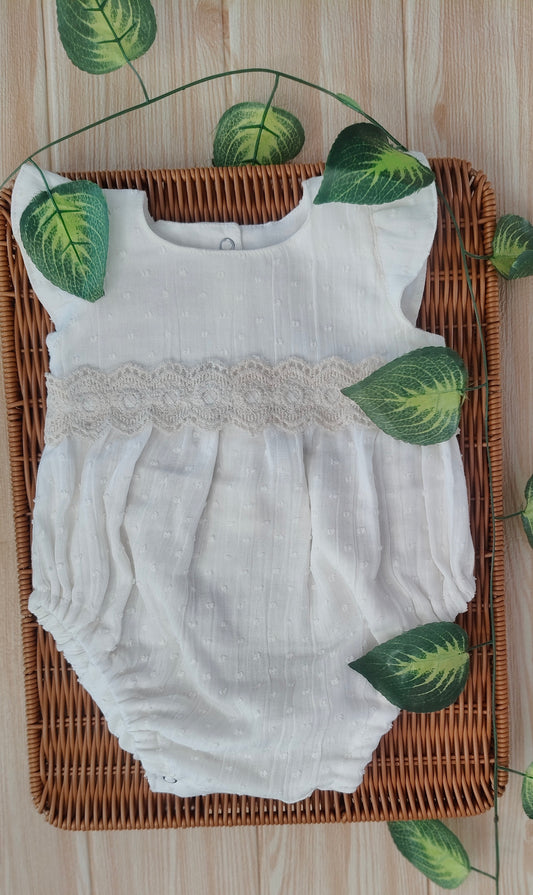 Seraphine Lace Romper