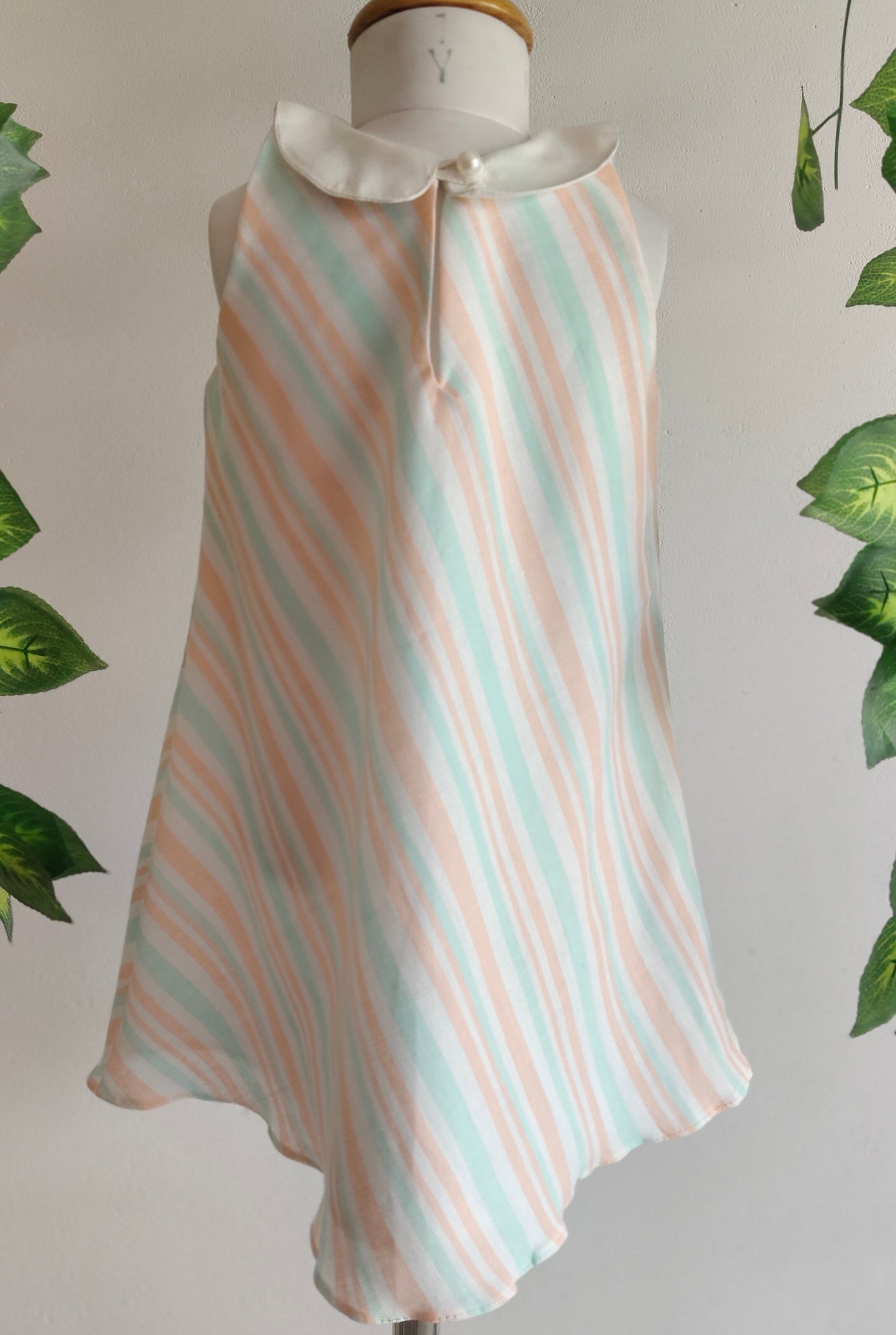 Ocean blooms dress