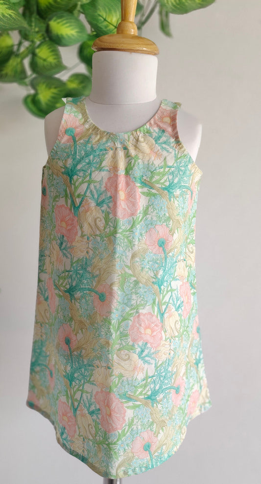 Wispering wine A-line dress