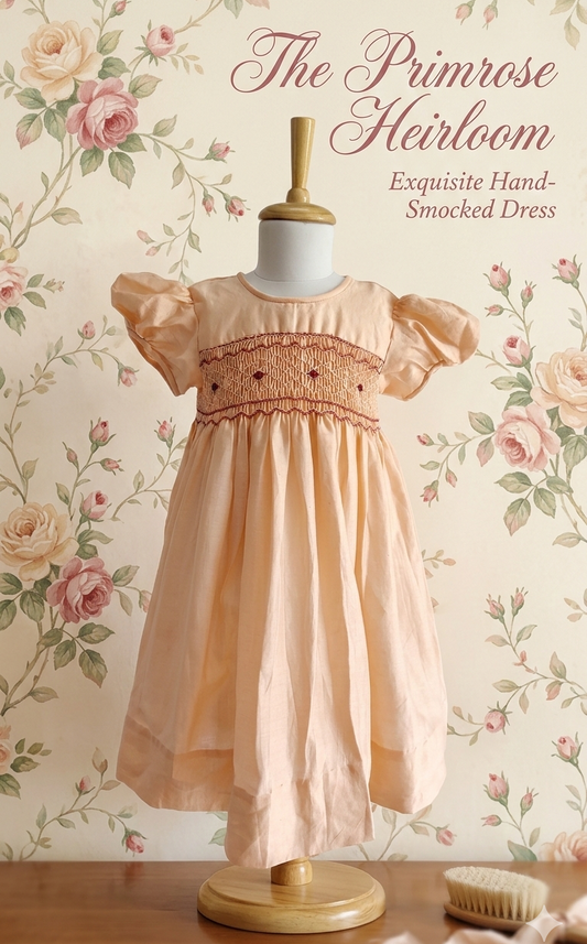 Primrose Heirloom smocked dress