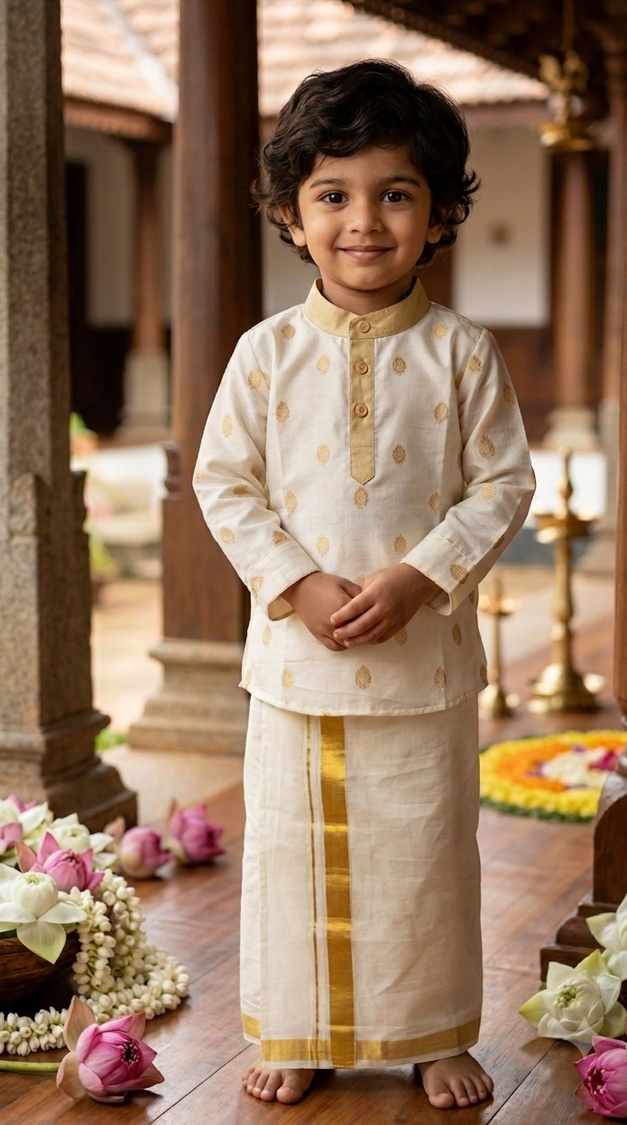 Kasavu butta kurta