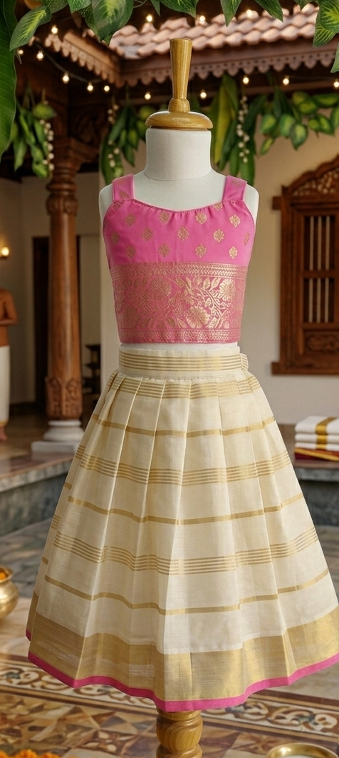 Festival Zari sleeveless Blouse